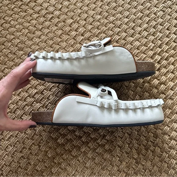 JW Anderson Ribbon Bow Mules Off White size 37/7 - See Description - Picture 6 of 13